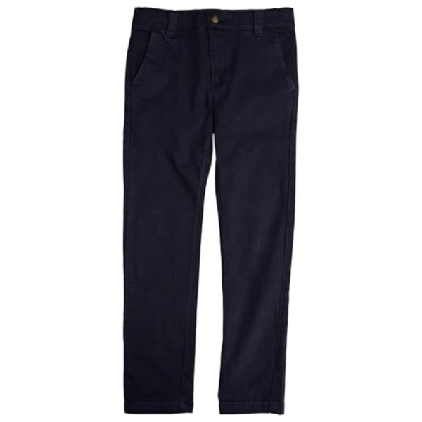 Boys' Classic Chino Pants - NAVY - Image 2