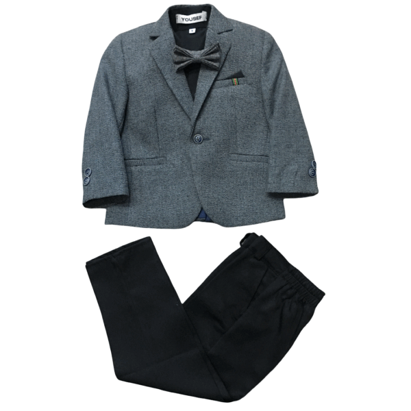 Boys' 4-Piece Semi-Casual Suit Set - D.GERY