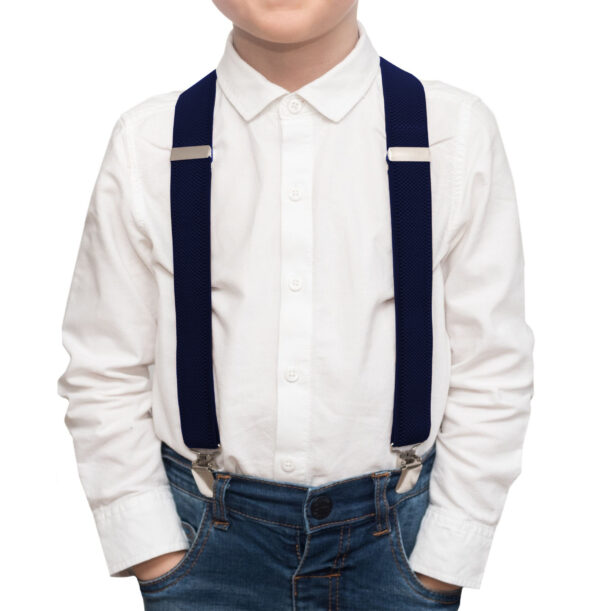 Toddler Suspenders - NAVY
