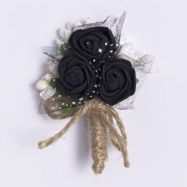 Boys Floral Jacket Brooch – C03
