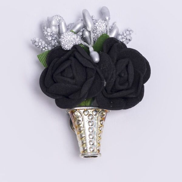 Boys Floral Jacket Brooch – C01