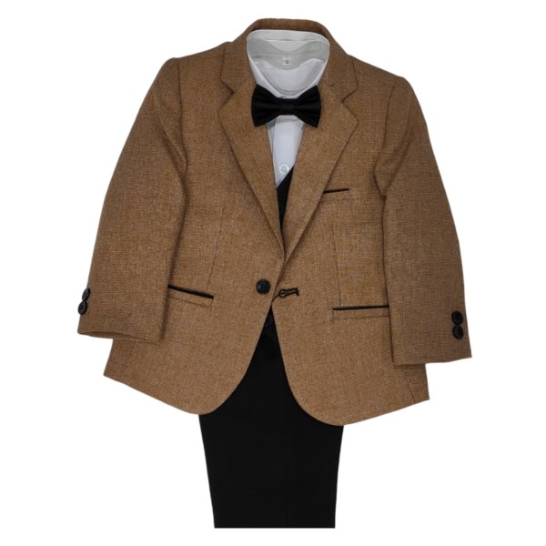 Boys' 5-Piece Mix Suit Set - HAVANA