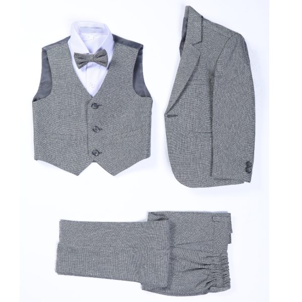 Kids’ 5-Piece Formal Suit Set – CHANNIE
