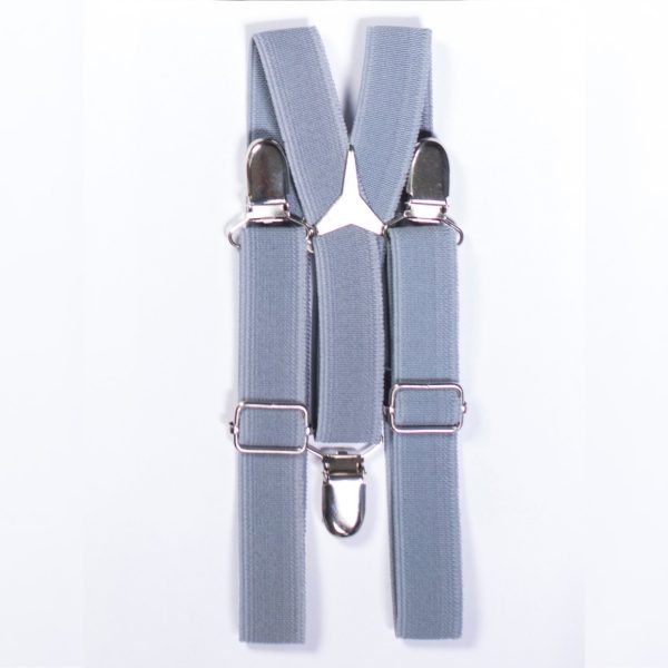 Kids Suspenders – GREY