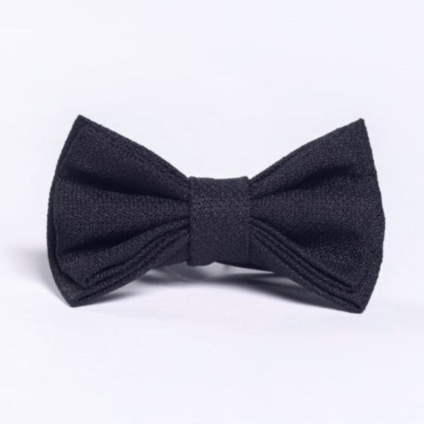 Kids Classic Pre-Tied Bow Tie – BLACK