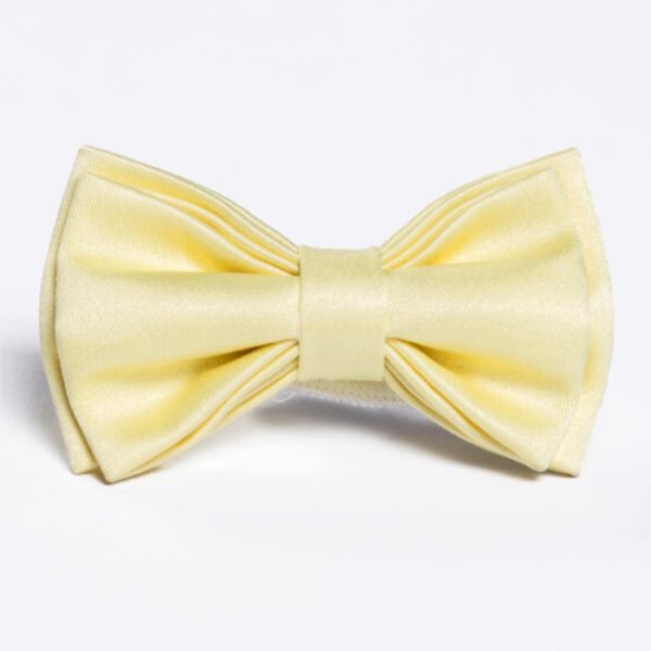 Kids Classic Pre-Tied Bow Tie – YELLOW CANARY