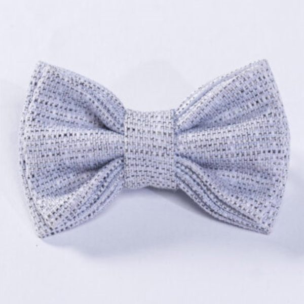 Kids Classic Pre-Tied Bow Tie – GRAY