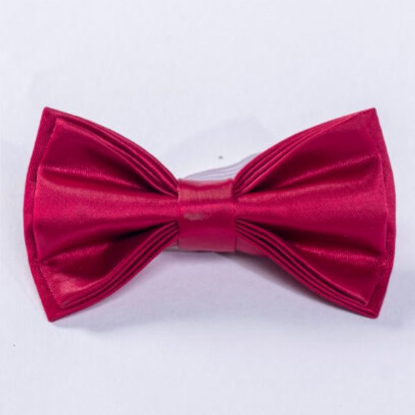 Kids Classic Pre-Tied Bow Tie – WINE