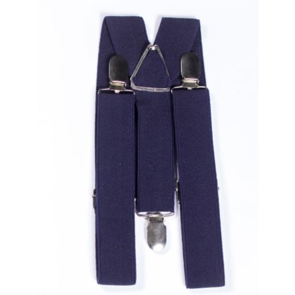 Kids Suspenders – NAVY