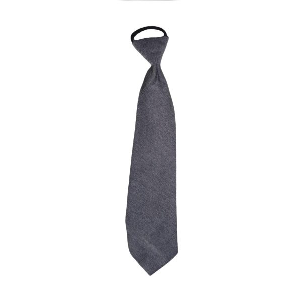 Pre-Tied Adjustable Formal Kids Tie – DARK GRAY