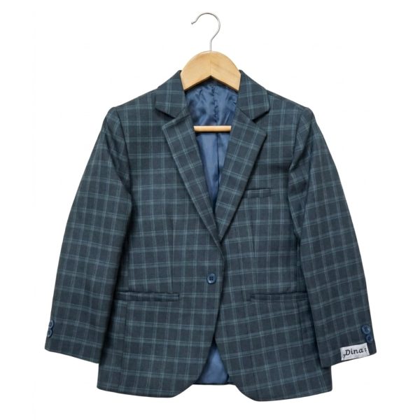 Boys Casual Blazer - NAVY STRIPED