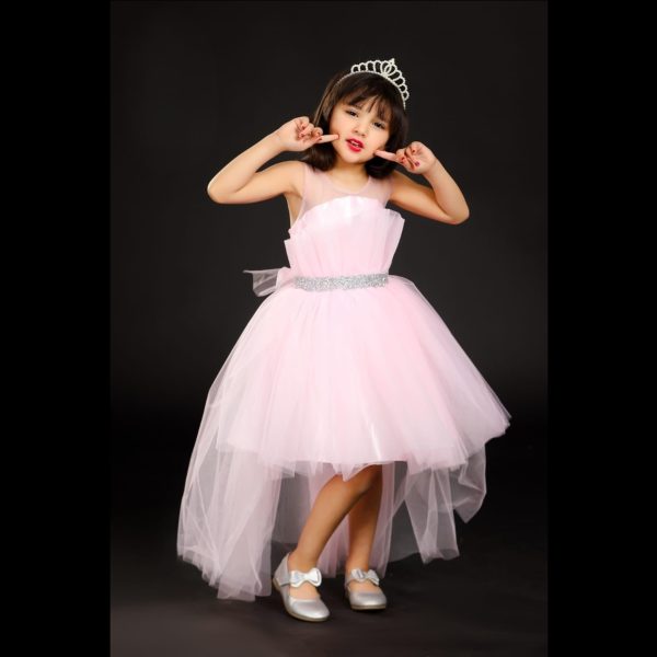 Party Dress For Little Girls – M206 – ROSE