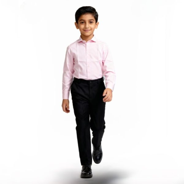 Long Sleeve Dress Kids Shirts – ROSE