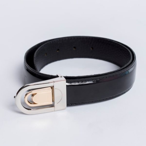 Boys' Classic Belt - lUSTROUS BLACK